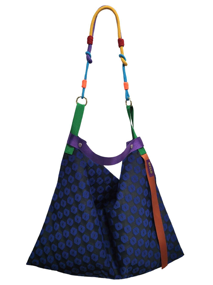 [스태비엘] 에스티클로 블루패턴 럼백