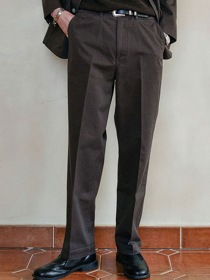 [MIJ] 25 NEW TURNO CHINO PANTS_REGULAR FIT - GRAY