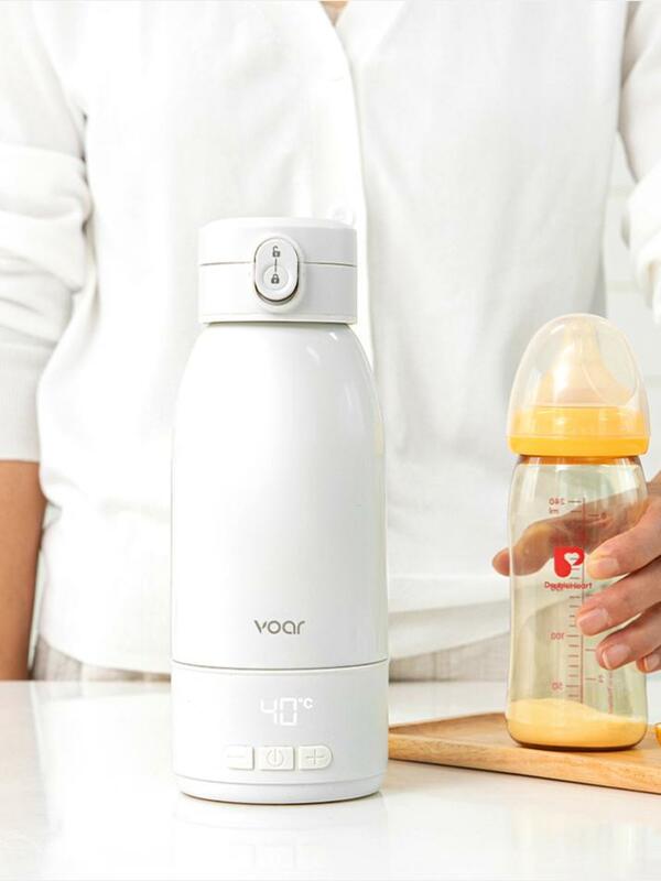 보아르 아가보틀 휴대용 분유 포트 100도 가열 무선 보온 신생아 아기 여행용 포트기