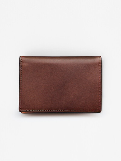 이탈펠 이태리 베지터블 천연소가죽 부테로 카드명함 컴팩트 지갑 PL118DBR