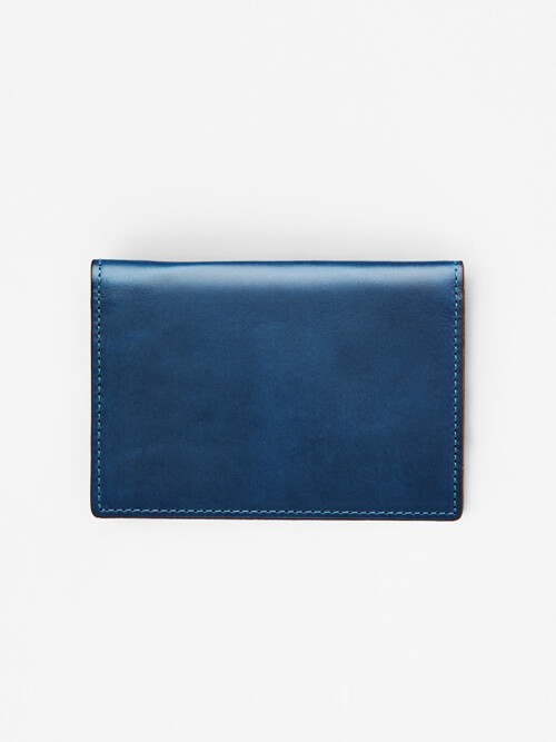 이탈펠 이태리 베지터블 천연소가죽 부테로 카드명함 컴팩트 지갑 PL117BL