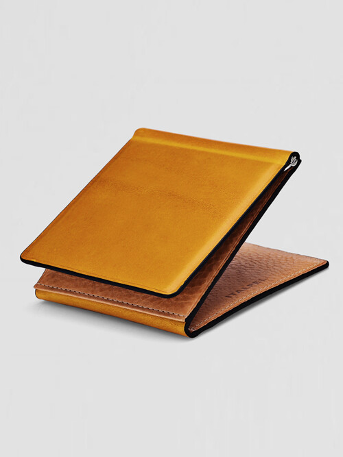 이탈펠 이태리 베지터블 천연소가죽 부테로 머니클립 삼단지갑 PL138MU