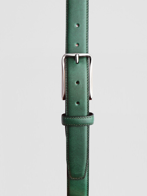 이탈펠 이태리 베지터블 천연소가죽 부테로 클래식 벨트 TN019GN