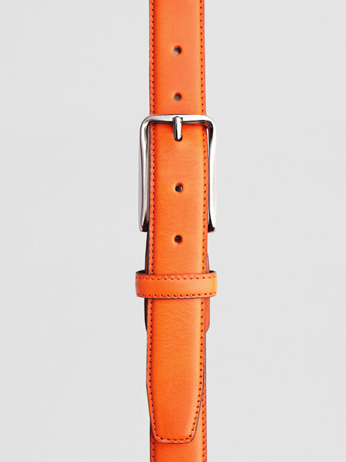 이탈펠 이태리 베지터블 천연소가죽 부테로 클래식 벨트 TN022OR