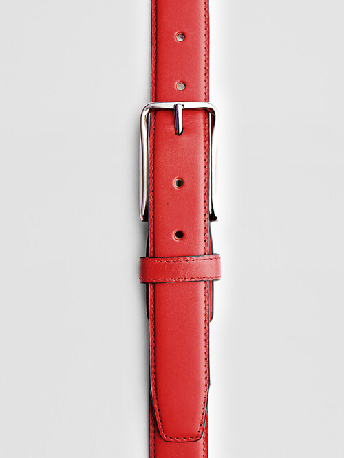 이탈펠 이태리 베지터블 천연소가죽 부테로 클래식 벨트 TN023RD