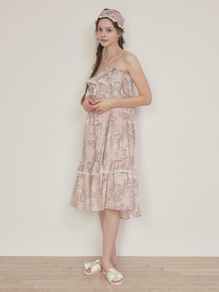 여성 마델 코튼 벨크로 랩가운(2C)