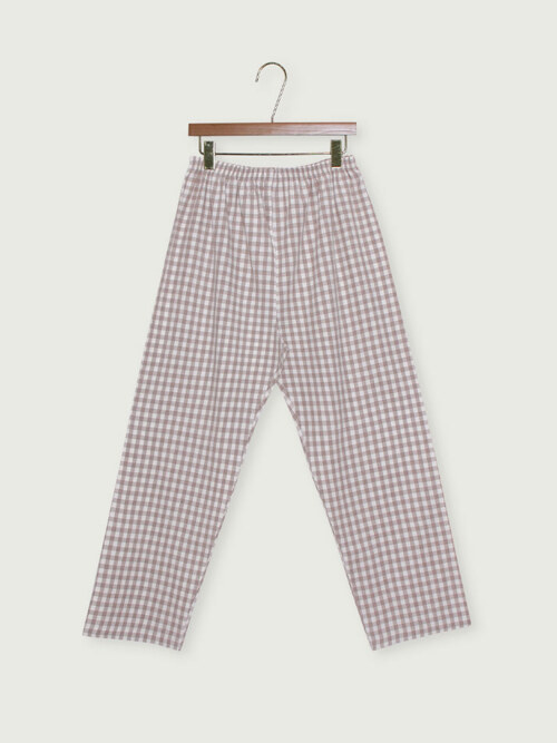 남성 클래식체크 코튼 파자마팬츠(2C9부) 19-6313