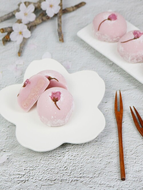 [리타방앗간] 벚꽃 찹쌀떡 70g x 6ea