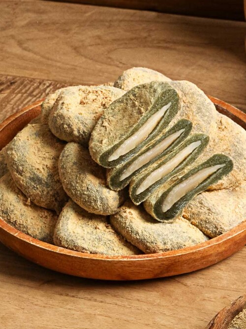 [리타방앗간] 강낭콩 쑥개떡 60gx32개 