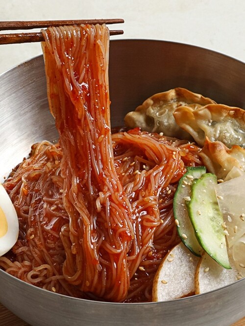 [리타엔][한정특가] 함흥 비빔냉면 5인분 + 평양 물냉면 5인분 세트