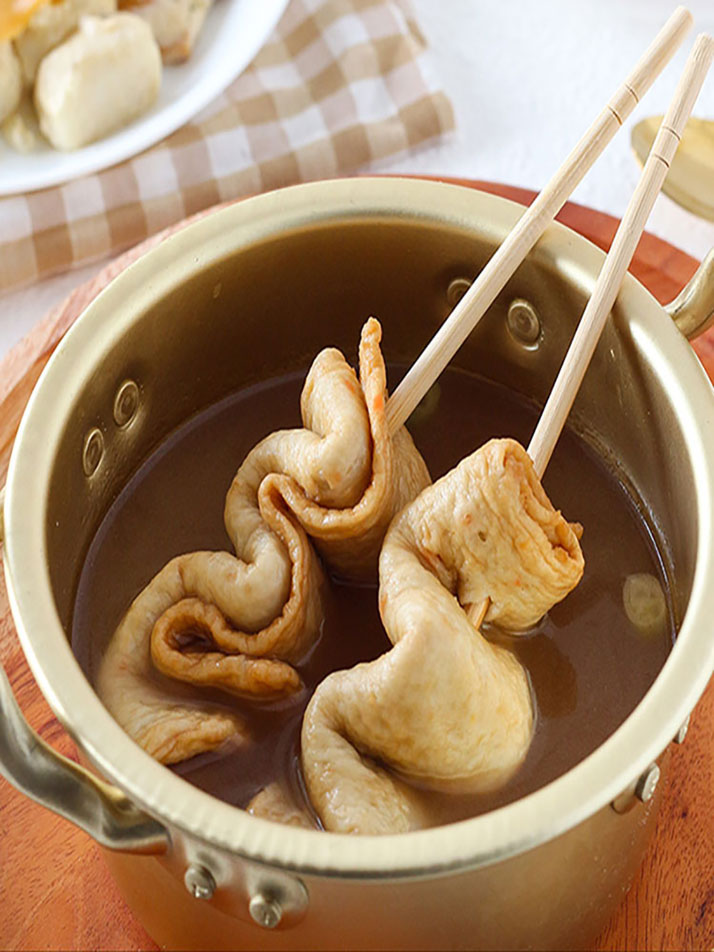 부산어묵꼬치-어육 고함량 어묵꼬치 4봉 (40개) + 스프 4개