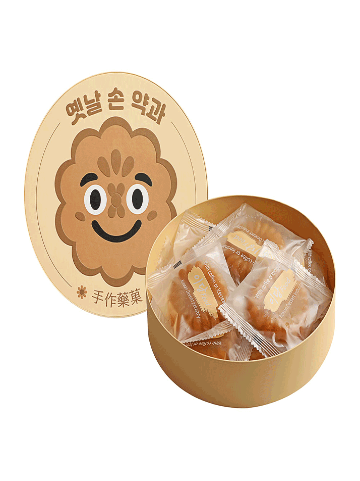 [리타방앗간] 옛날 手作 약과 1박스*10개입 (레드,옐로우,그린 박스 中 랜덤)