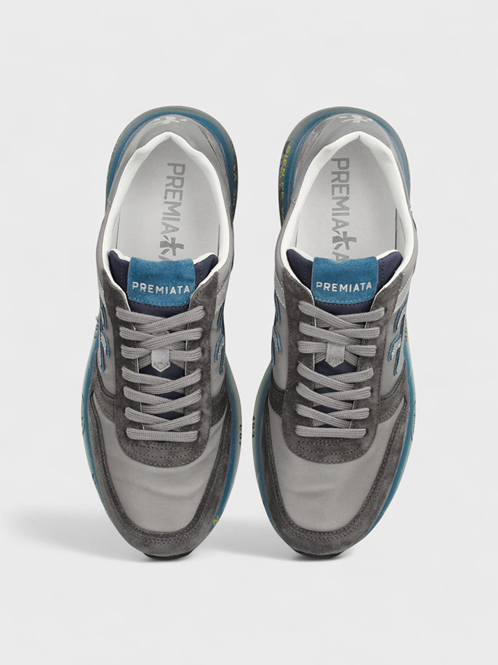 [MICK] 탁한 블루 남성 믹 스니커즈