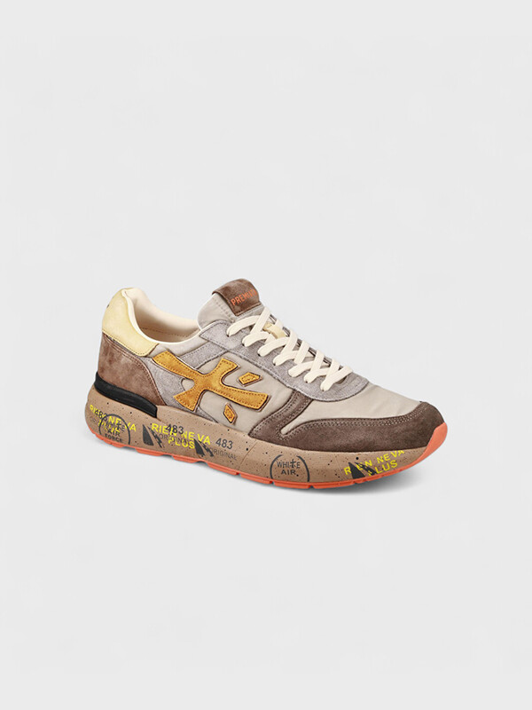 [MICK] 브라운 남성 믹 스니커즈