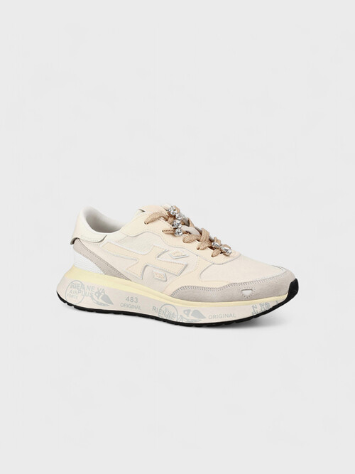 [LAURYN] 미색 여성 로린 스니커즈