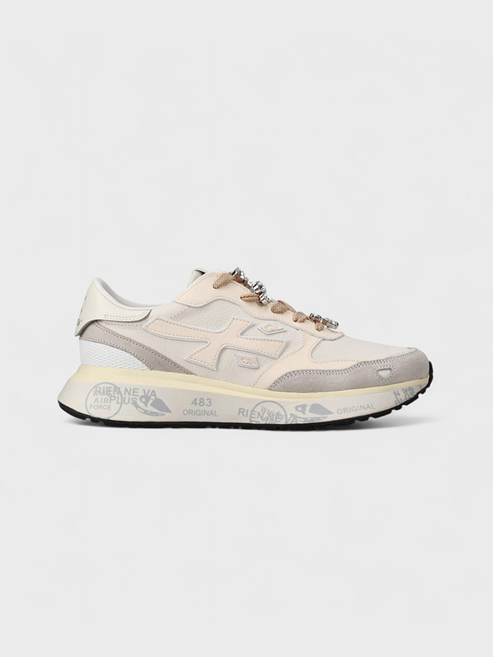 [LAURYN] 미색 여성 로린 스니커즈