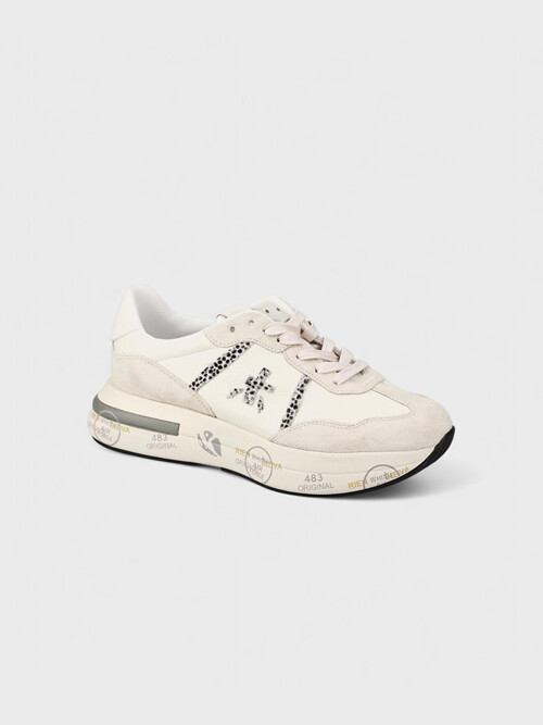 [CASSIE] 미색 여성 캐시 스니커즈