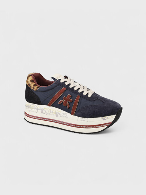 [BETH] 네이비 여성 베스 스니커즈