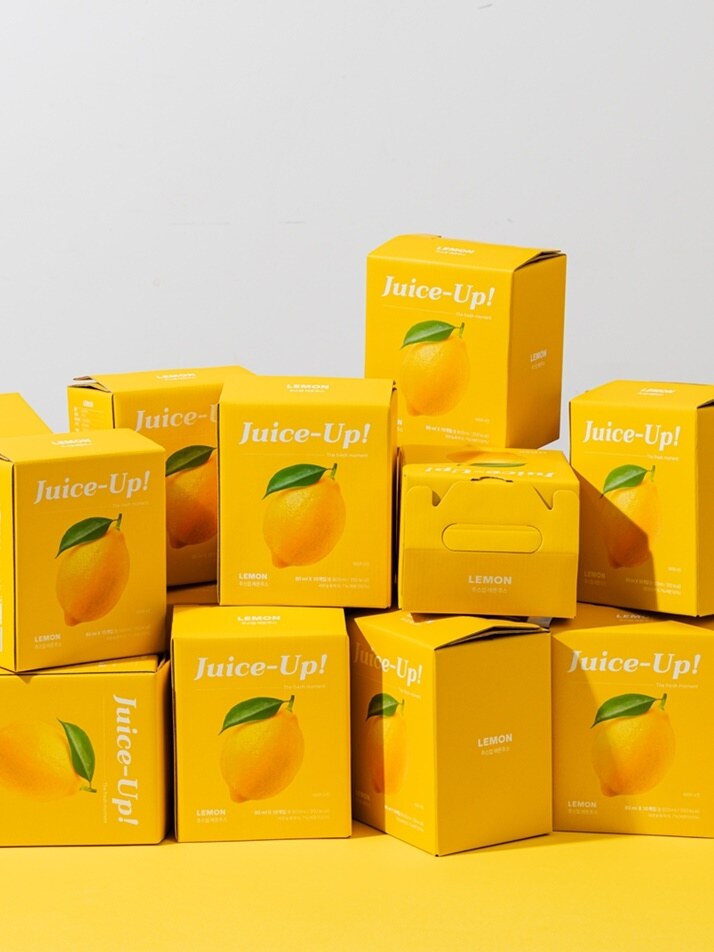 주스업 프리미엄 레몬즙 레몬주스 10팩
