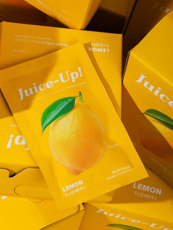 주스업 프리미엄 레몬즙 레몬주스 10팩
