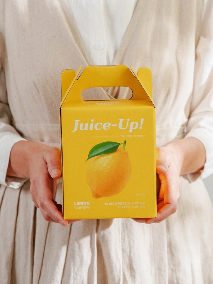 주스업 프리미엄 레몬즙 레몬주스 10팩