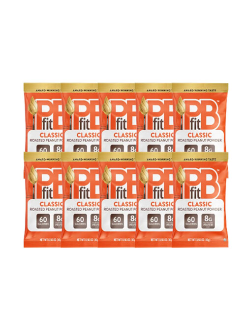 피비핏 땅콩버터 클래식 파우더 16g x 10개입