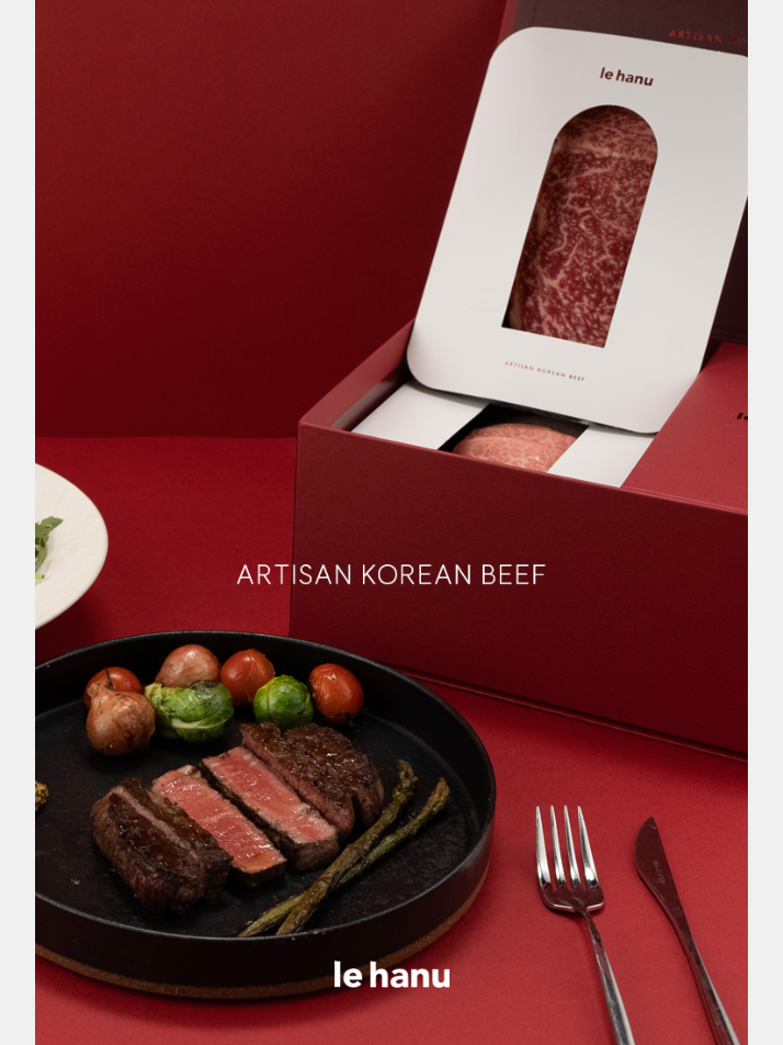 [르하누] 한우 1++ No.9 홈파티 특수부위 세트 600g