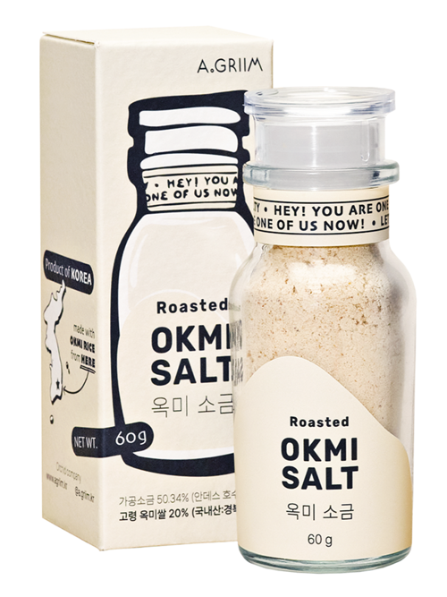 에이그림 옥미소금(경북 고령 옥미쌀 함유)