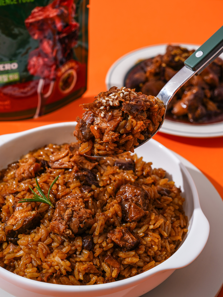 고기어트 바로먹는 실온보관 돼지고기 간편식 양념갈비맛 3팩, Zero당, 고단백 