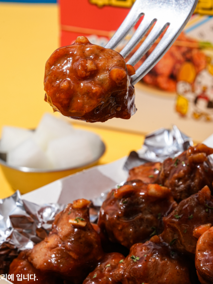 고기어트 1초 단백질 실온보관 닭 안심볼 매콤달콤 핫양념치킨맛 3팩, Zero당, 고단백