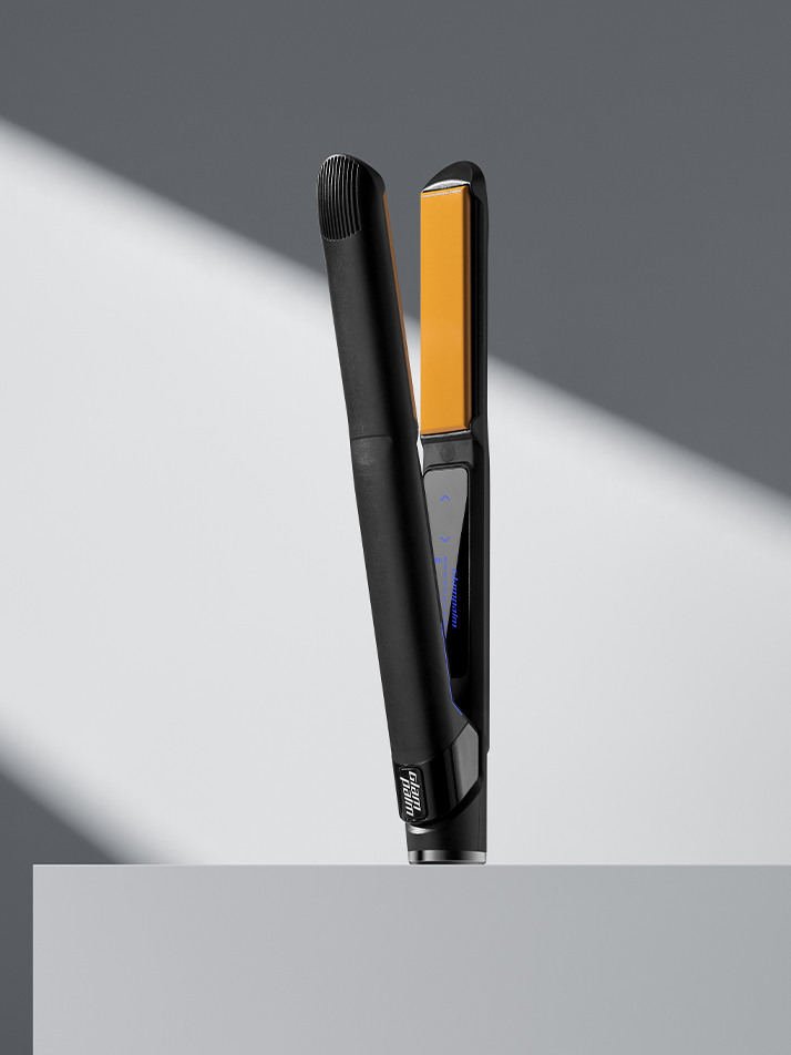 [GP201TBK] 글램뮤즈 터치 플랫 (오리지널블랙) 판고데기 미용실매직기