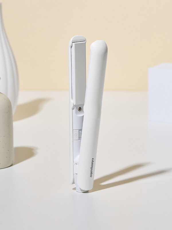 [GP105WH] 글램시크 OMG(오마이글램) 화이트 - 미들사이즈 고데기