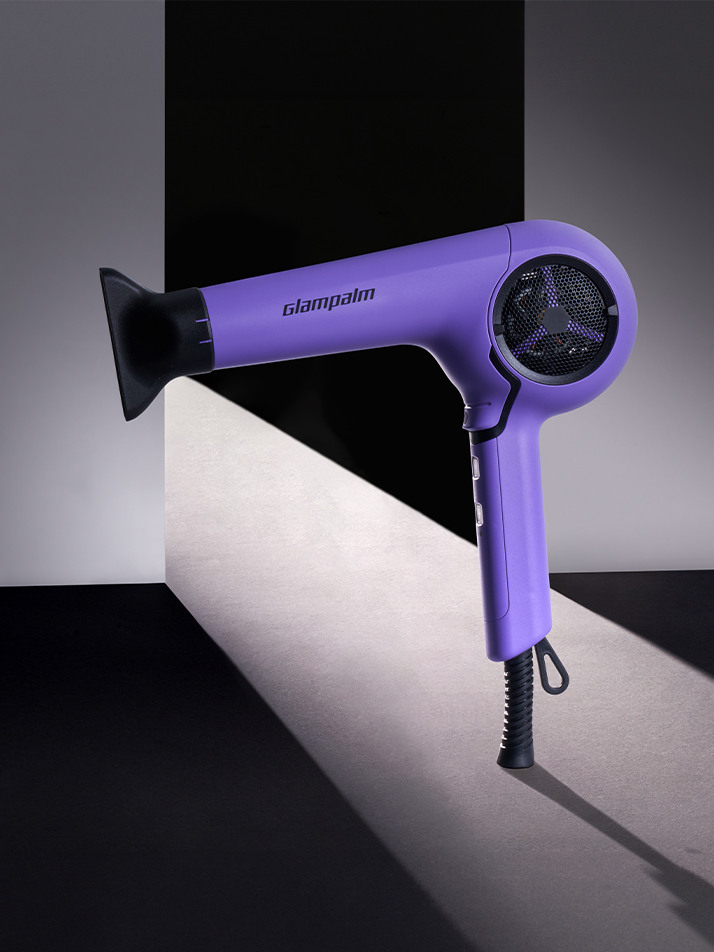 [GP715PP]글램시크 에어 터치 (글램퍼플) 드라이기