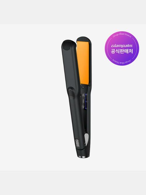 [GP313] 글램뮤즈 클래식 플랫 세미와이드(오리지널블랙) 긴모발 매직고데기