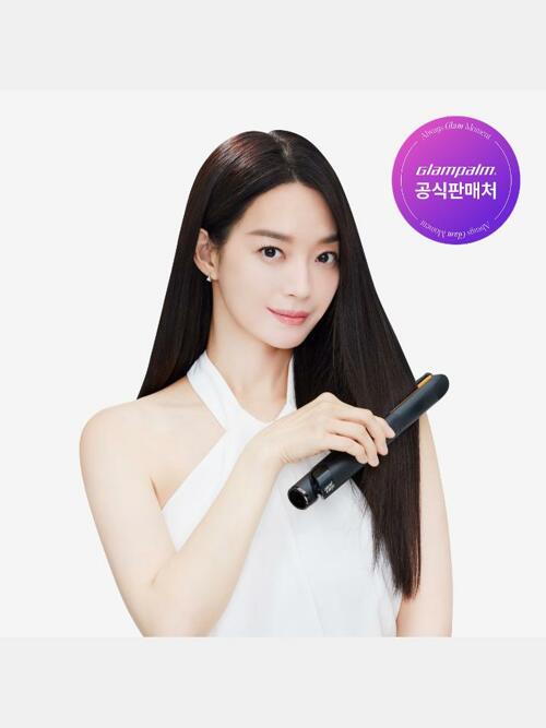[GP201TBK] 글램뮤즈 터치 플랫 (오리지널블랙) 판고데기 미용실매직기