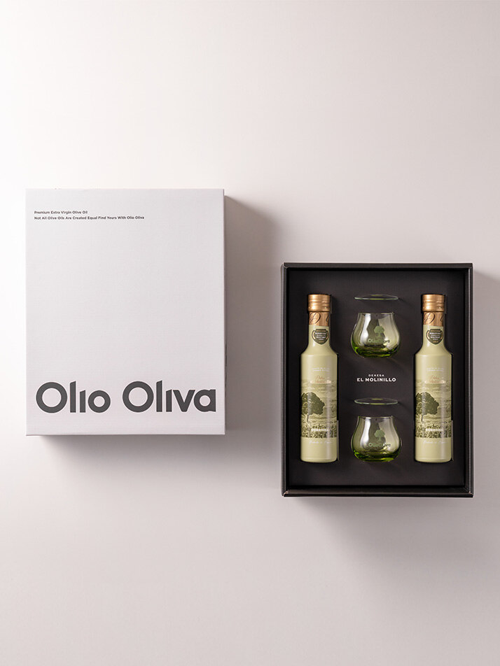 데헤사 코라티나 엑스트라버진 올리브오일 250ml 2병, 공인 시음잔 선물세트