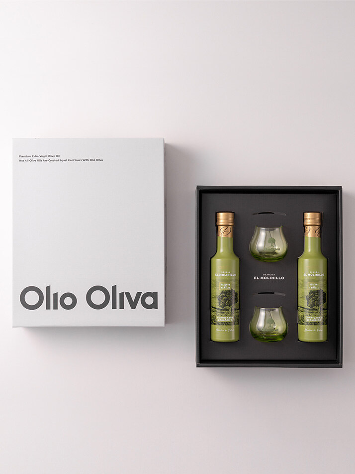 데헤사 레세르바 파밀리아 엑스트라버진 올리브오일 250ml 2병, 공인 시음잔 선물세트