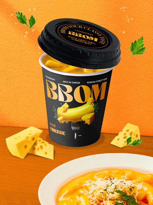 상온 컵 떡볶이 치즈맛