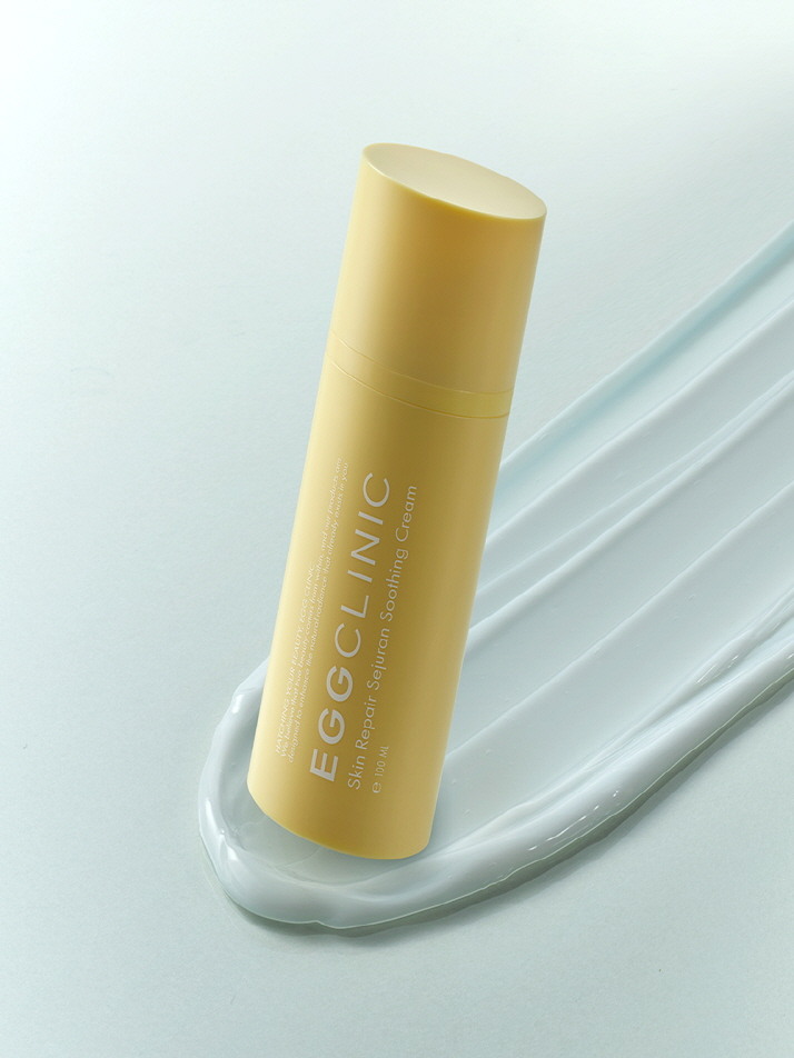 PDRN화장품 에그코스메틱 리페어 새쥬란 수딩 크림 100ml 주름 수분보충 탄력피부 비건