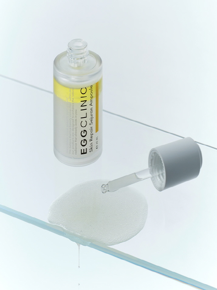 PDRN화장품 에그코스메틱 리페어 새쥬란 앰플 40ml 주름 수분보충 탄력피부 