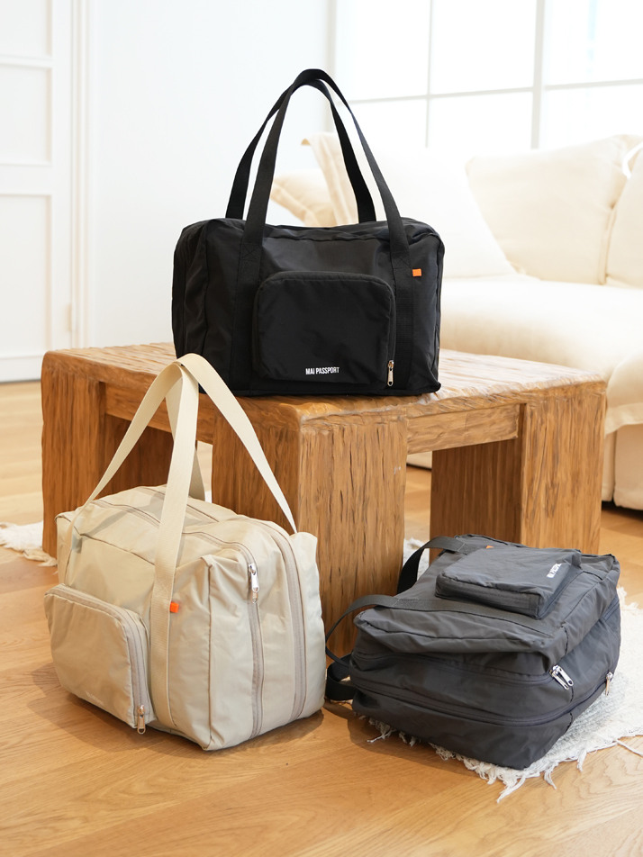 2in1 폴더블 보스턴백