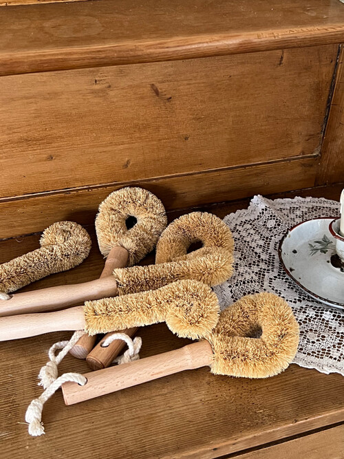 에센시에르 야자 세척 브러쉬 2종 택1