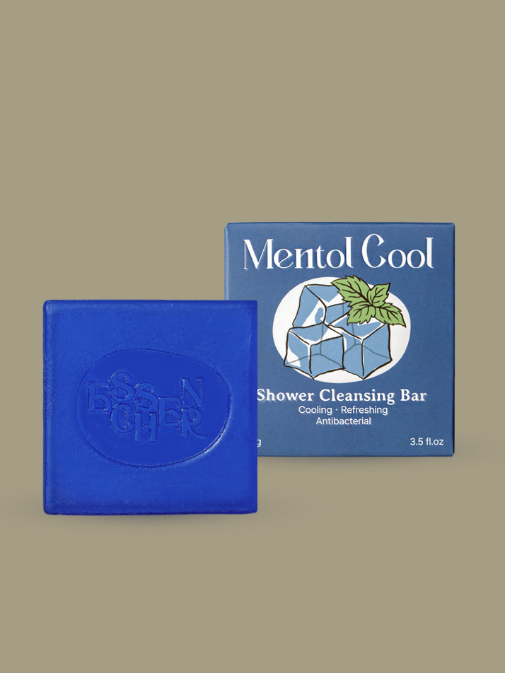 에센시에르 멘톨 쿨 샤워 클렌징바 100g (바디바)
