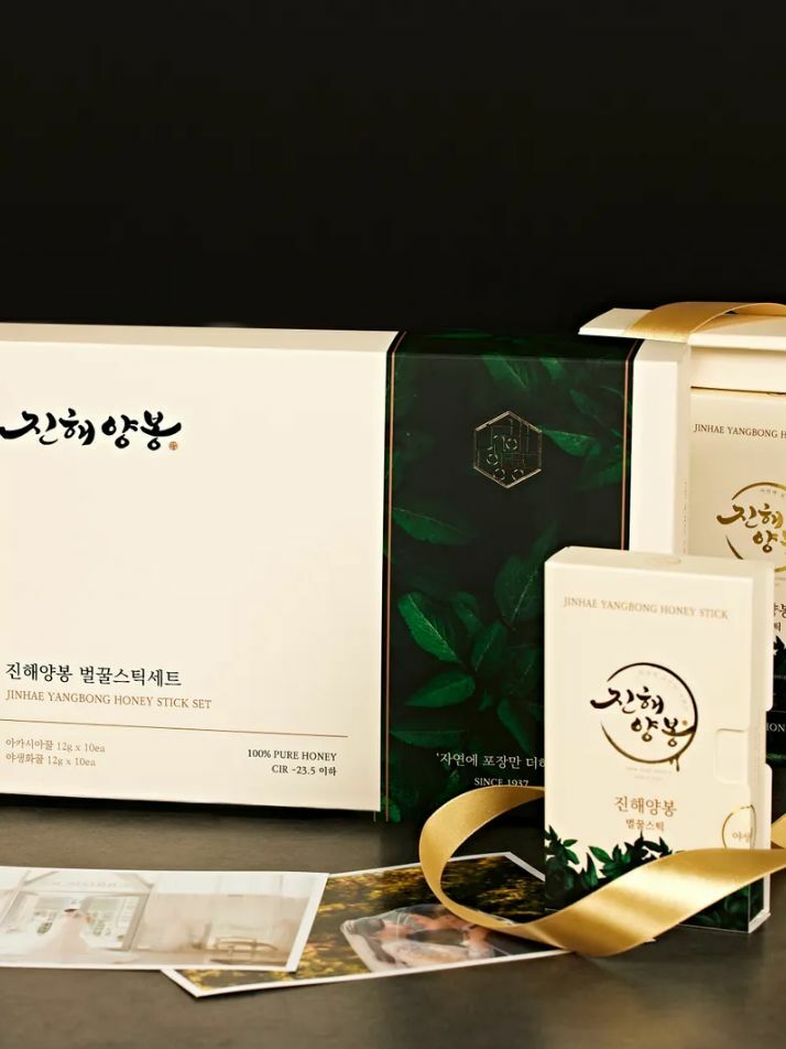 진해양봉 벌꿀스틱세트(+쇼핑백포함)