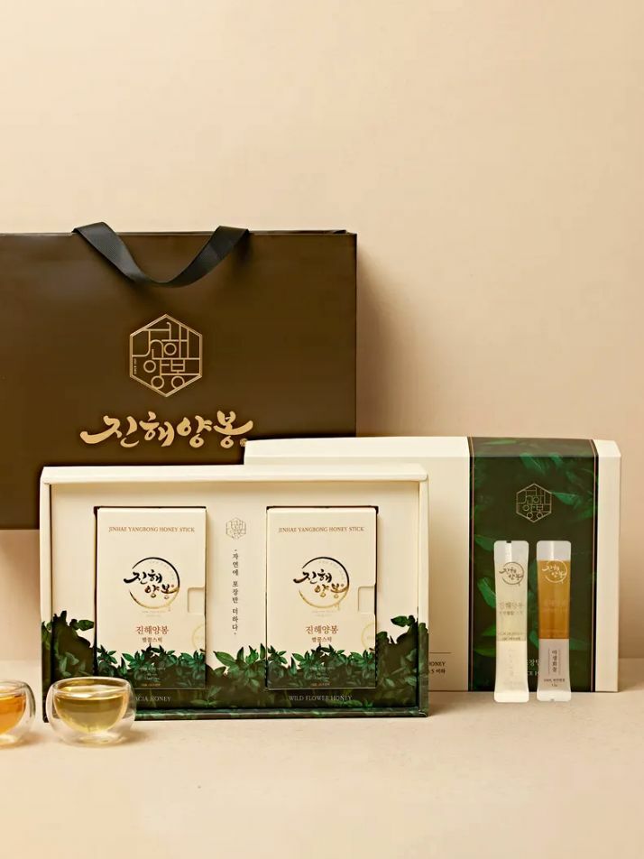 진해양봉 벌꿀스틱세트(+쇼핑백포함)