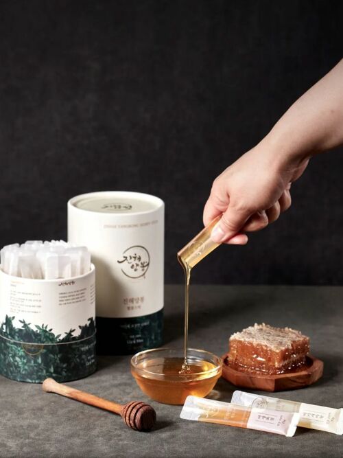 진해양봉 벌꿀스틱 혼합구성 30개입(+쇼핑백 포함)