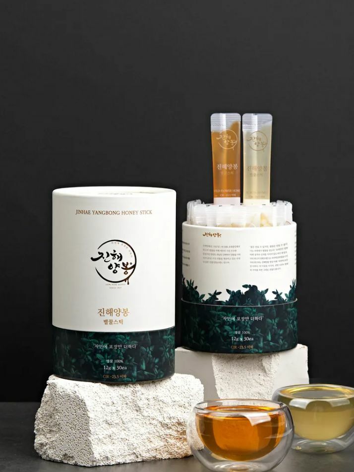 진해양봉 벌꿀스틱 혼합구성 30개입(+쇼핑백 포함)