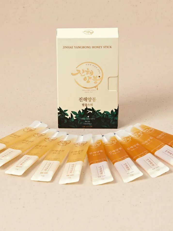 진해양봉 벌꿀스틱 혼합구성 10개입(+쇼핑백 포함)