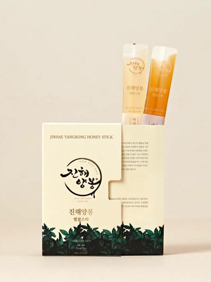 진해양봉 벌꿀스틱 혼합구성 10개입(+쇼핑백 포함)