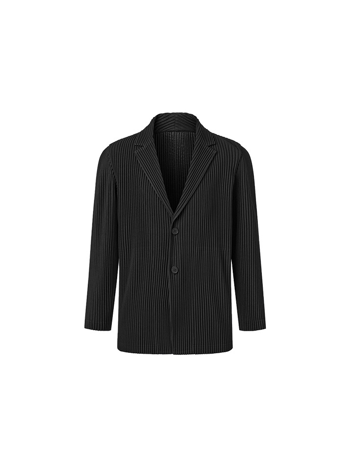 [남성] 테일러드 플리츠 자켓 (블랙)
